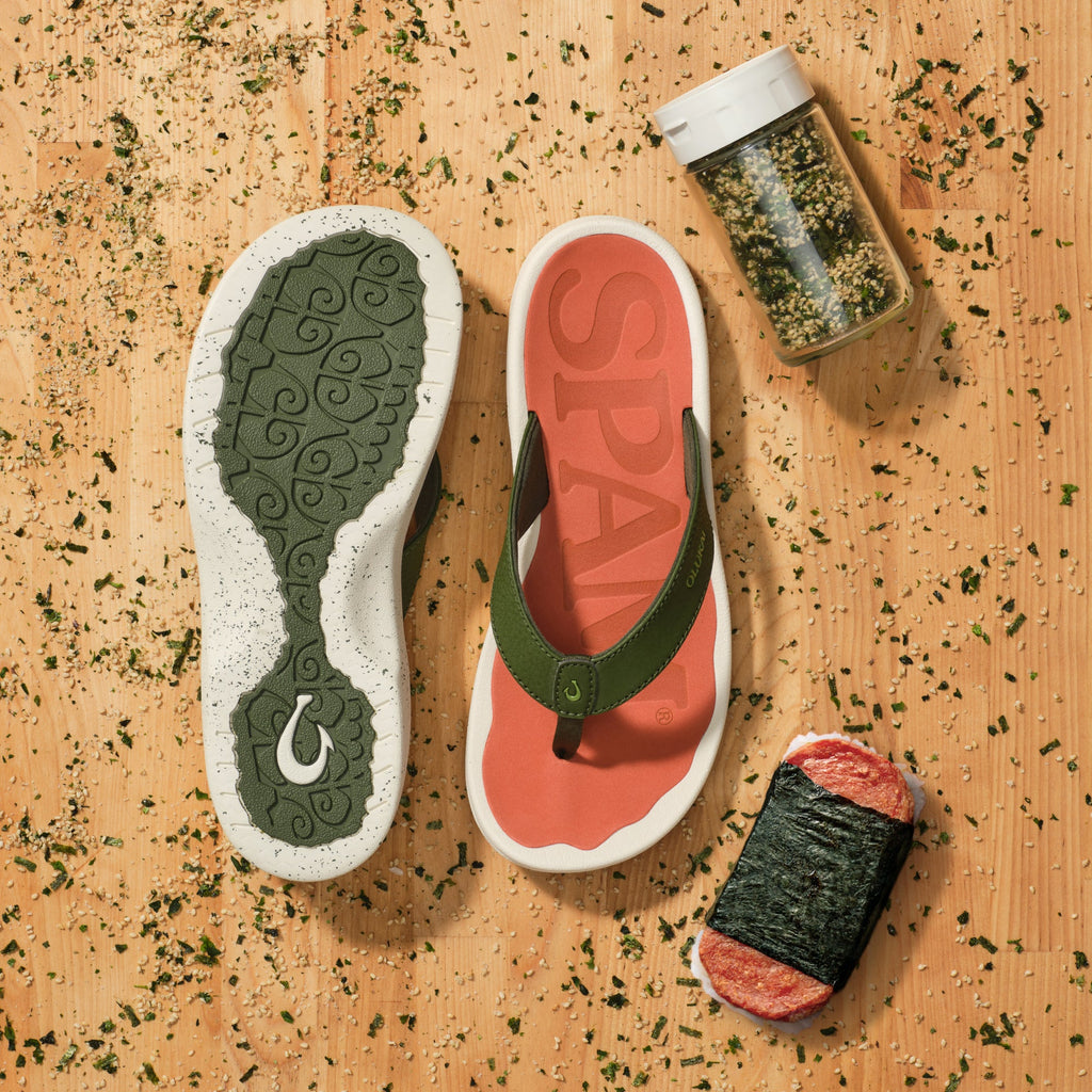 ‘Ohana  –  Nori / Dark Coral