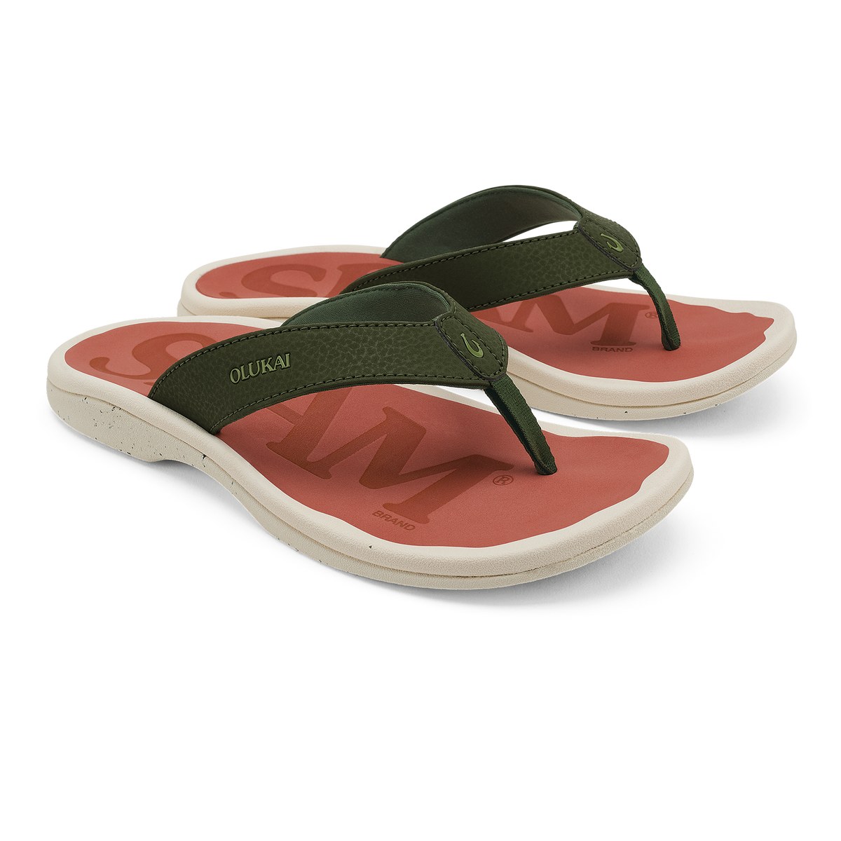 ‘Ohana  –  Nori / Dark Coral