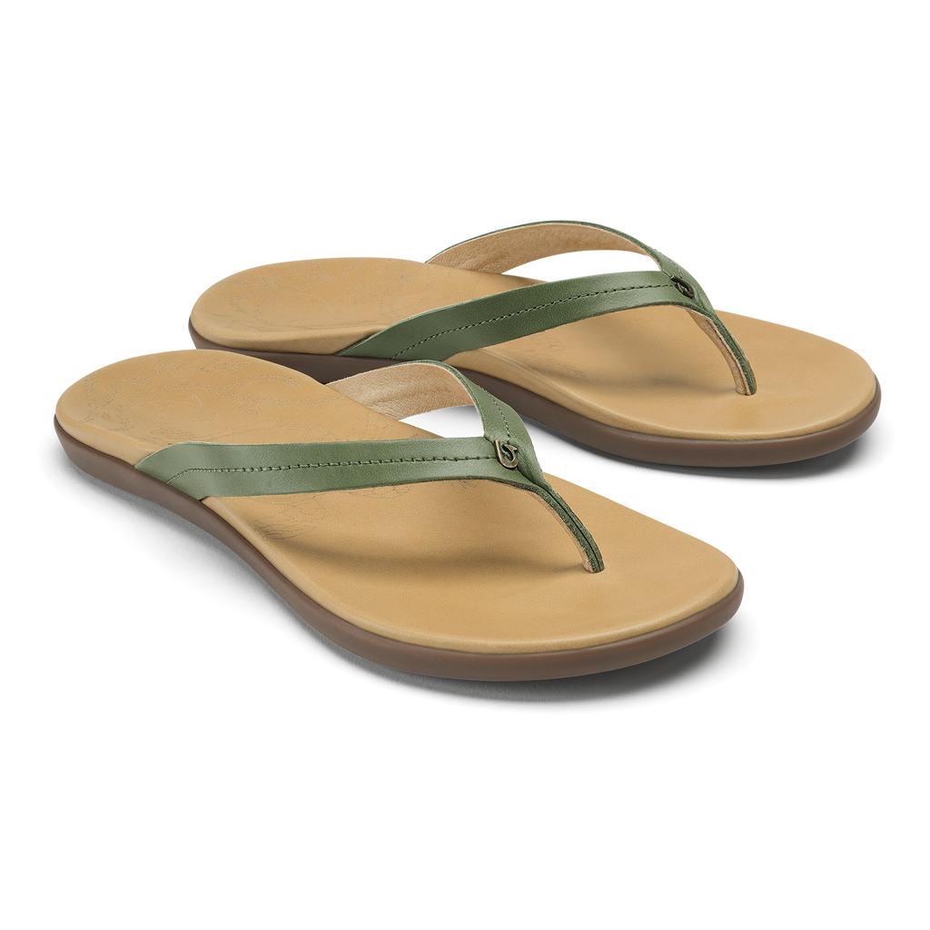 Honu  –  Green Olive / Golden Sand