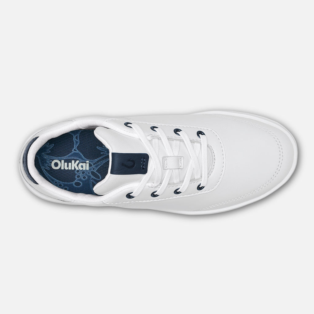 Puakea  –  Bright White / Trench Blue