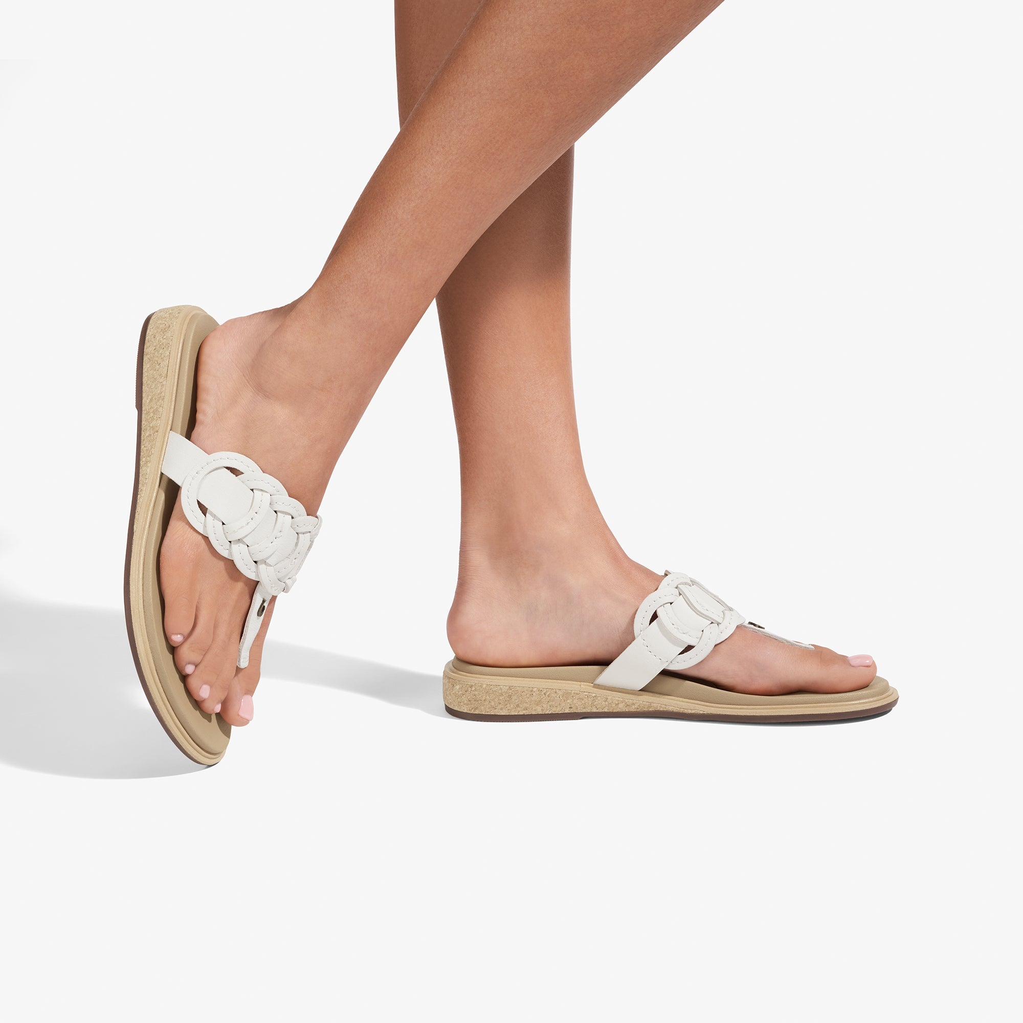 Kanani Vario  –  Bright White / Warm Sand